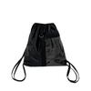 High Quality Transparent Drawstring Backpack Casual Multifunctional Doll Storage Bag Lightweight Large Capacity Shoulder Bag