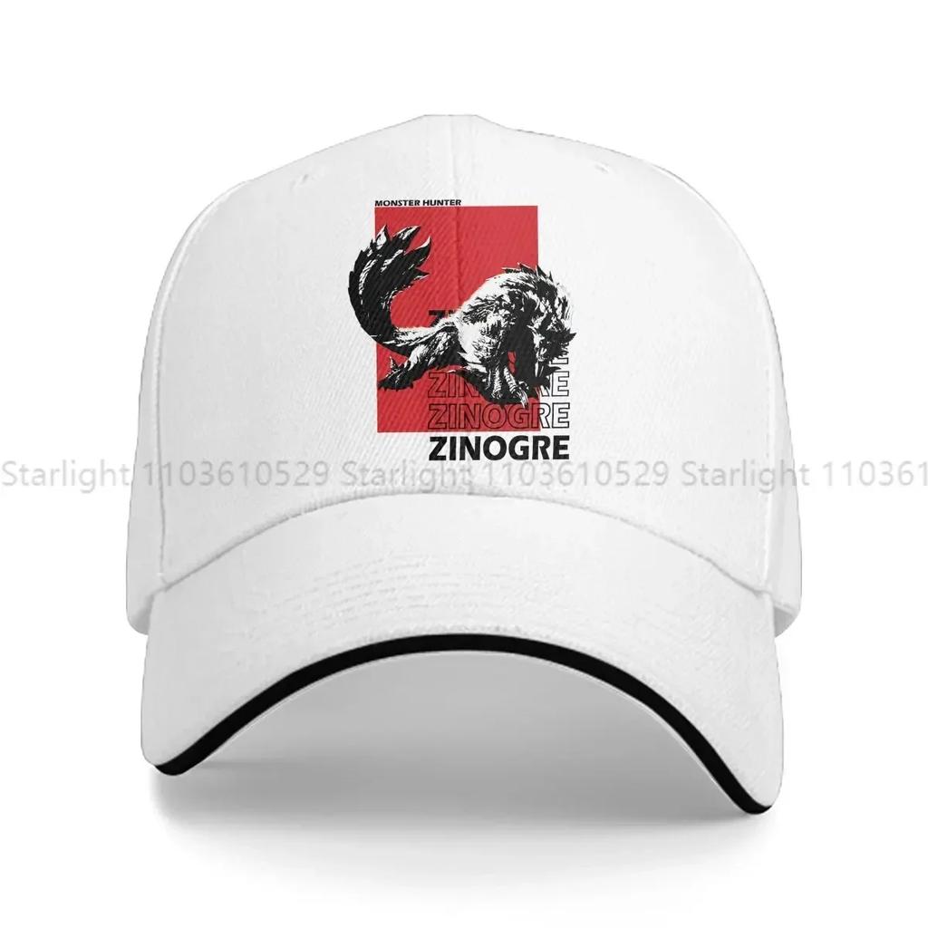 Black And White Zinogre Baseball Cap Men Hats Women Visor Protection Snapback World Hunter Caps