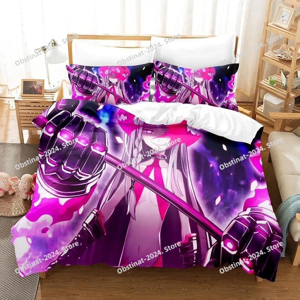 3D Mary Skelter Finale Bedding Set Printed Duvet Cover Pillowcase Single Double Style Queen King Size Sets Game Bed Sheet Set