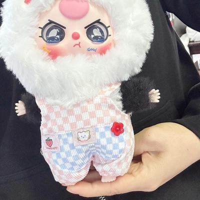 Girl Doll Overalls Costumes DIY Toy Stylish Plush Accessories Suspender Trousers