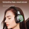 Retro Wireless Bluetooth Headband Earphones with Mini Card Slot, Heavy Bass, Noise Cancelling, and Gaming Support.