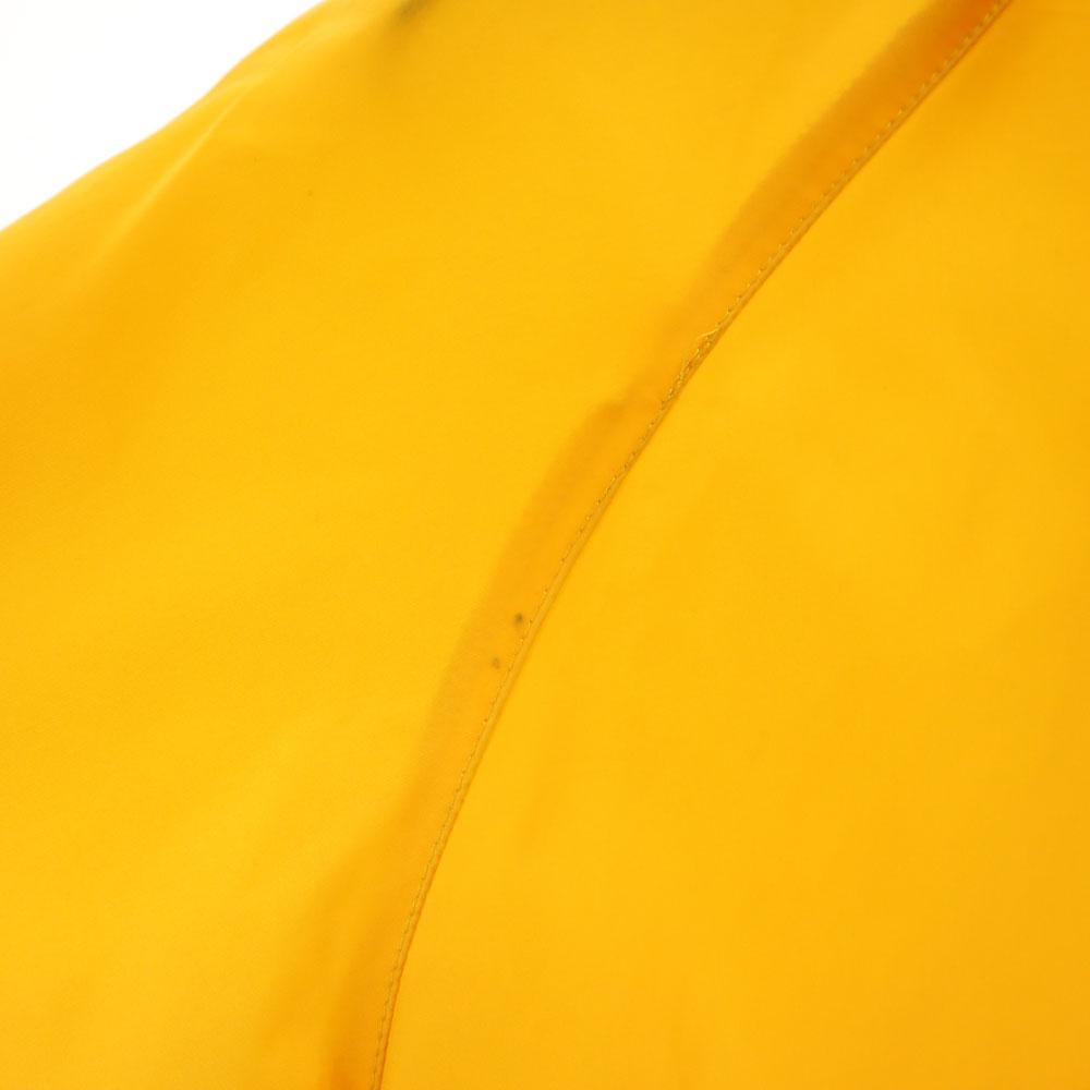 Adidas 70s Vintage Descente Trefoil Logo Nylon Jacket M Yellow With Hood Men's Used