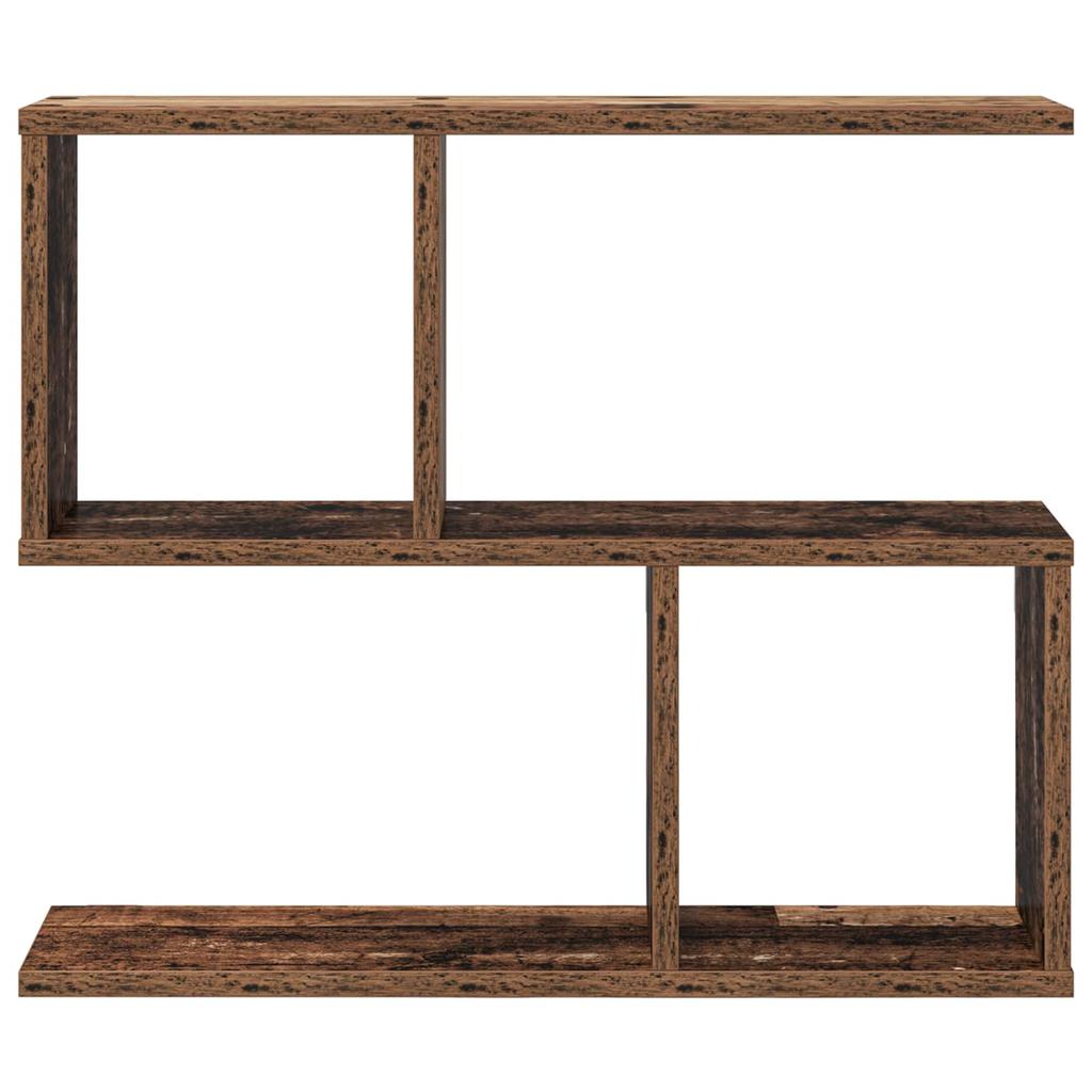 Wall Shelf Reclaimed Wood 60 x 12 x 50.5 cm Engineered Wood