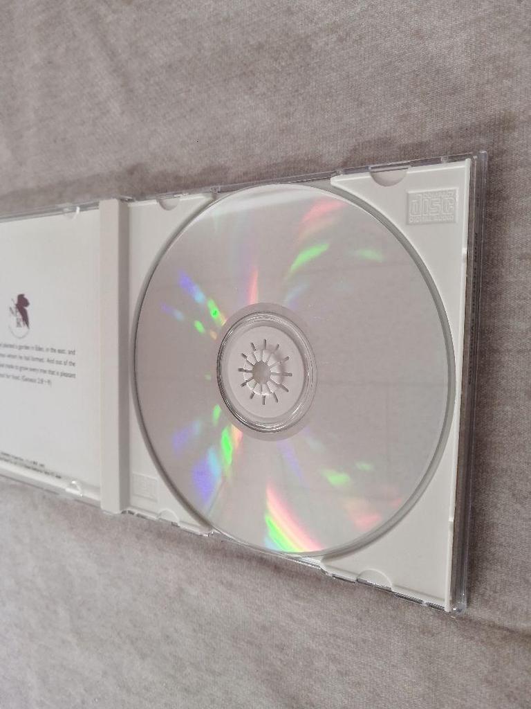 [USED] Neon Genesis Evangelion Soundtrack Digital Art Book Set Free Shipping