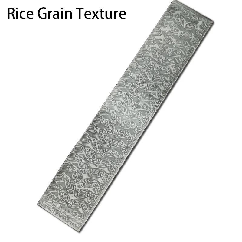 22x3x0.3CM Damascus Steel Knife Billets DIY Knife Making Raw Material Sandwich Vg10 Fixed Blade Folding Knife Blanks Bar