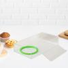 Round Food Mold for Baking BPA-Free Plastic Cookie Cutter Dough Ring Maker for Pancakes DIY Pastry Kitchen Gadget