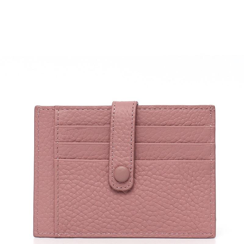 Premium Sheepskin Woven Card Bag RFID Card Cover Women's Brand Multi-card Position Genuine Leather Card Bag OEM Generation