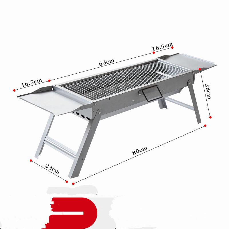 ZISIZ Portable Charcoal BBQ Grill