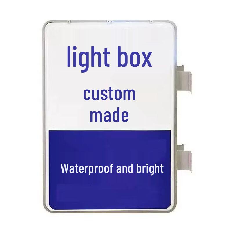 Placa de Publicidade LED Externa Dupla Face