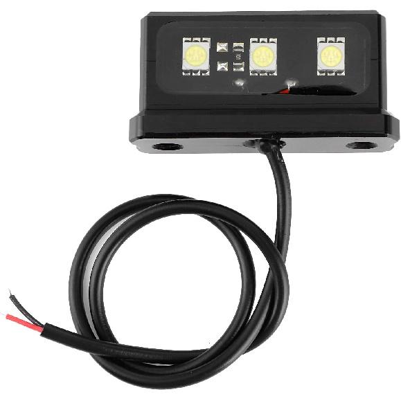 ARAMOX Motorcycle License Plate Bracket, Eliminate License Plate Holder W/LED Lamp Fit for CB250R CB300R 2017?2020