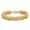 Titanium Steel Men's Bracelet - Vacuum Plated, Personalized King Chain