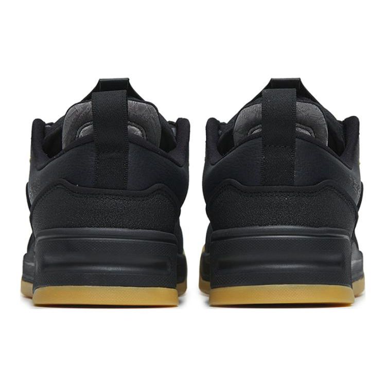 Anta Shock Absorbing Non-Slip Breathable Low-Top Sneakers Men Sneakers Black 112248053-2