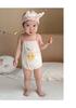 Newborn Infant Sleeveless Romper - Cute Strappy Summer Bodysuit for Boys & Girls