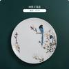Bone China Luxury Dinnerware Sets Christmas Kitchen Gift Guests Porcelain Plates Set Wedding Party Dishes