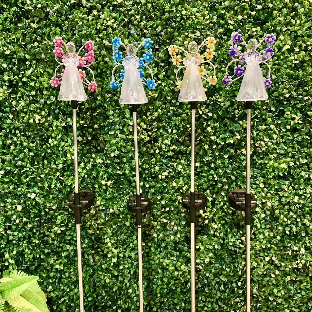 Waterproof LED Solar Garden Stake Light for Outdoor Landscape Decoration