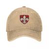 FrenchFleur De Lis HeraldicShield Baseball Cap Luxury Cap Designer Hat Women Hats Men'S