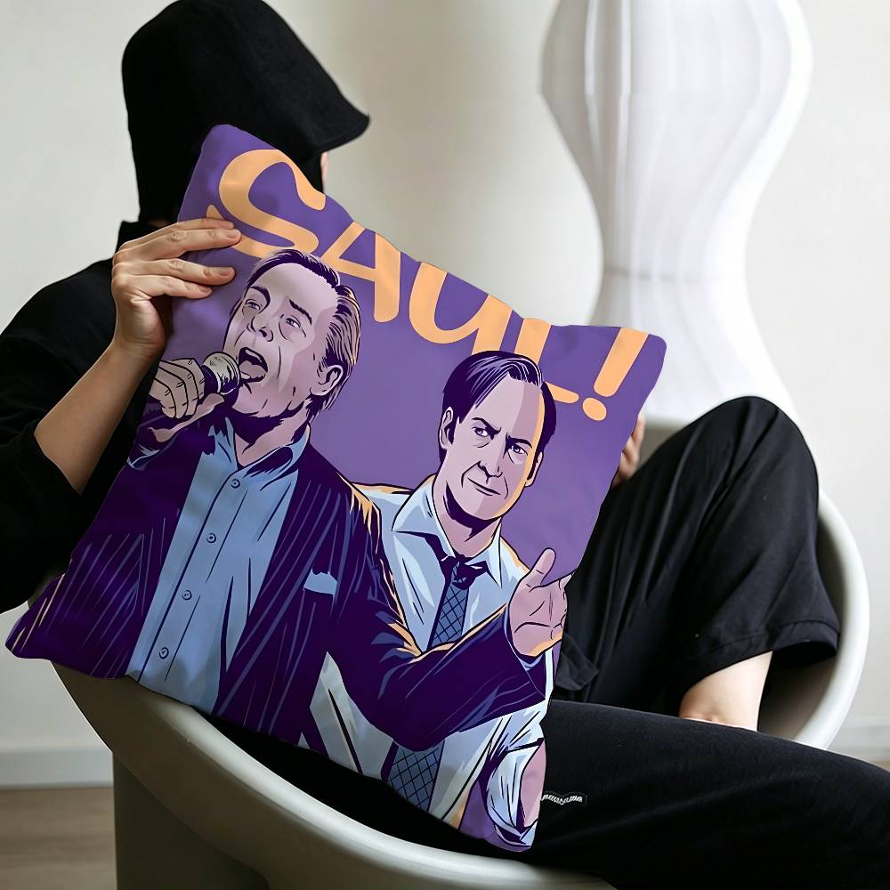 B-Better-Call-Saul Smart-Dramatic Cushion Cover Inches Farmhouse Decor Home Throw Pillow Covers for Couch Decorations