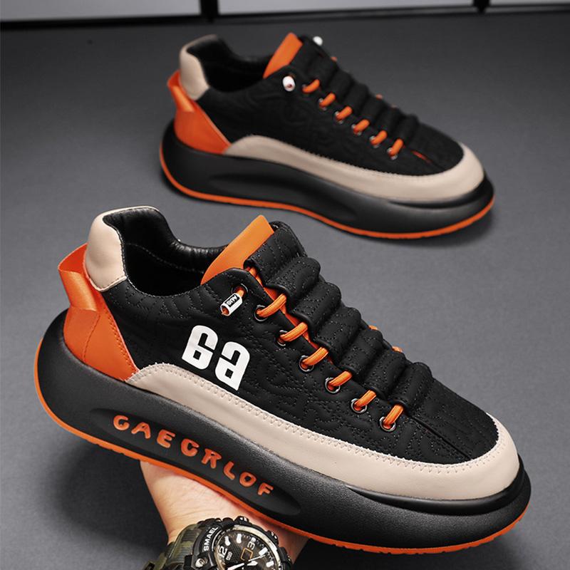 

Men s shoes spring all the Chinese wind a slip-on Forrest Gump shoes men s sports running thick sole increase High daddy shoes 44