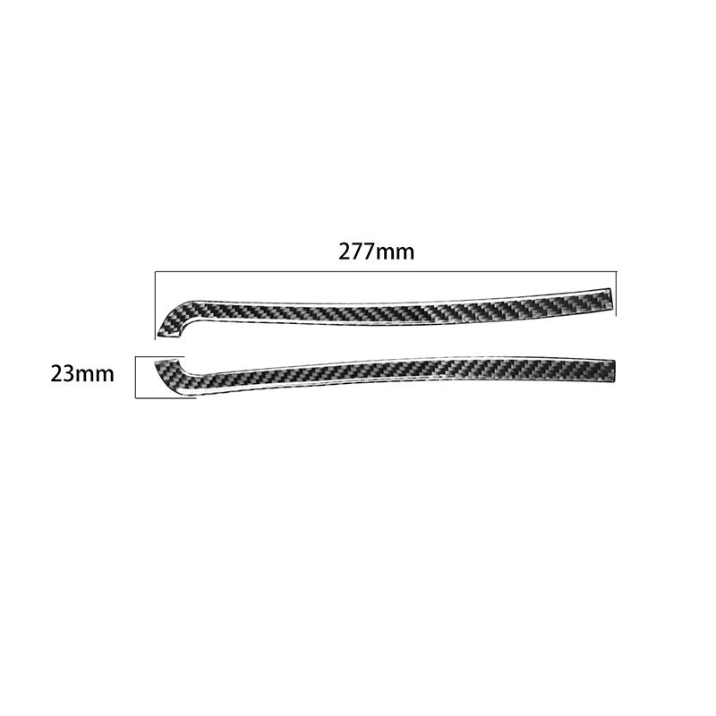 For BMW X5 X6 F15 F16 14-18 2pc Real Carbon Fiber Mirror Cover Moulding Side Mirror Wing Mirror Cover