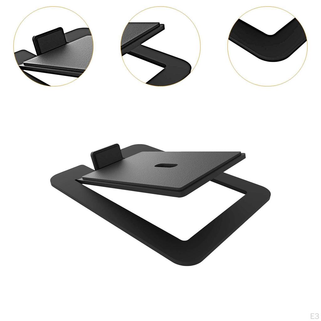 Desktop Speaker Stand Bracket Durability 16 Degree Incline, Heavy Duty, Stable, Computer