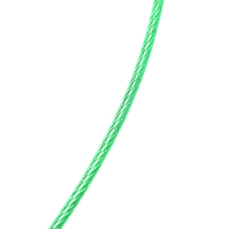 200Cm X 2.5Mm Cycling Sport Security Loop Cable Lock Bicycle Scooter U-Lock New