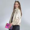 Women's Petite Short Workwear Stand Collar Jacket