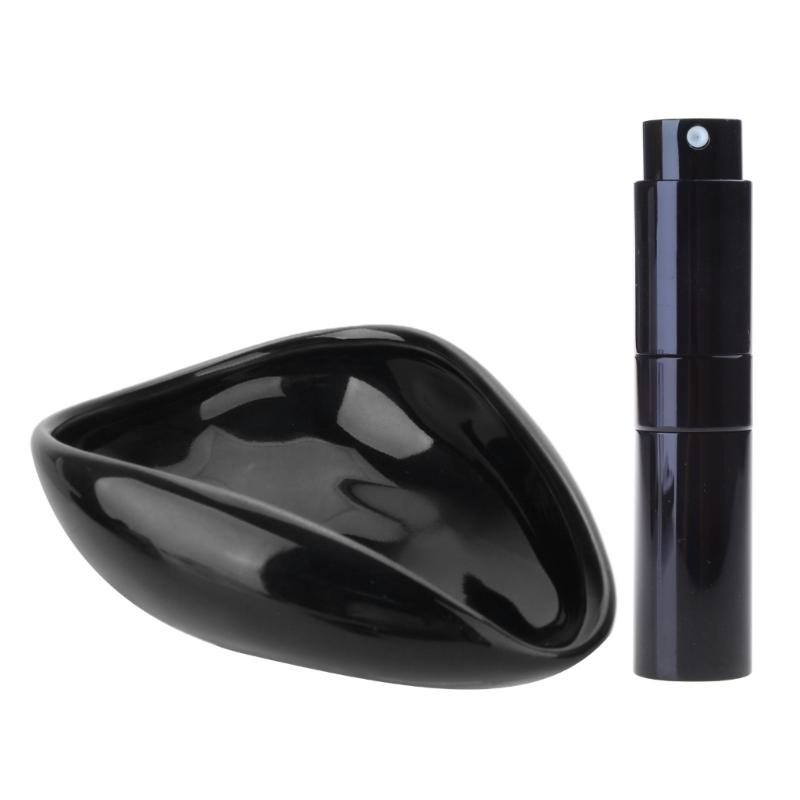 

Professional Coffee Bean Dosing Cup Coffee Accessories Ceramic Dosing Tray Spray Bottle Suitable for Consistent Brewing 1