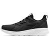 361 Cushioning, Wear Resistant Low Top Running Shoes Men's Black White 672232230