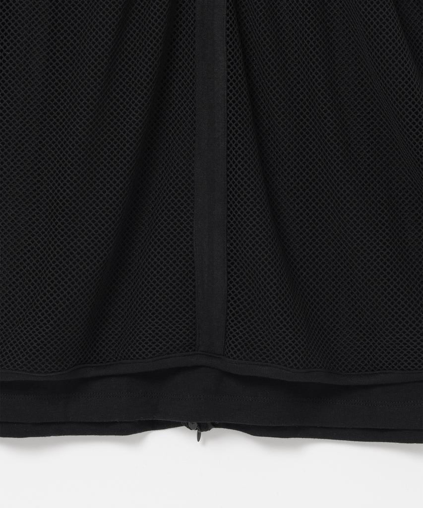 MILLO WOMEN Mesh Back String Jersey Dress [Black]