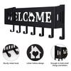 AEE4-Wall Mounted Sweet Home Decorative Key Holder, Key Wall Hook, Key Holder For Front Door