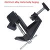 Small Clamp Vise Strong Clamping Force Ideal for Holding Metal Wood Plastic in Garages Model Shops and Hobbies Applications