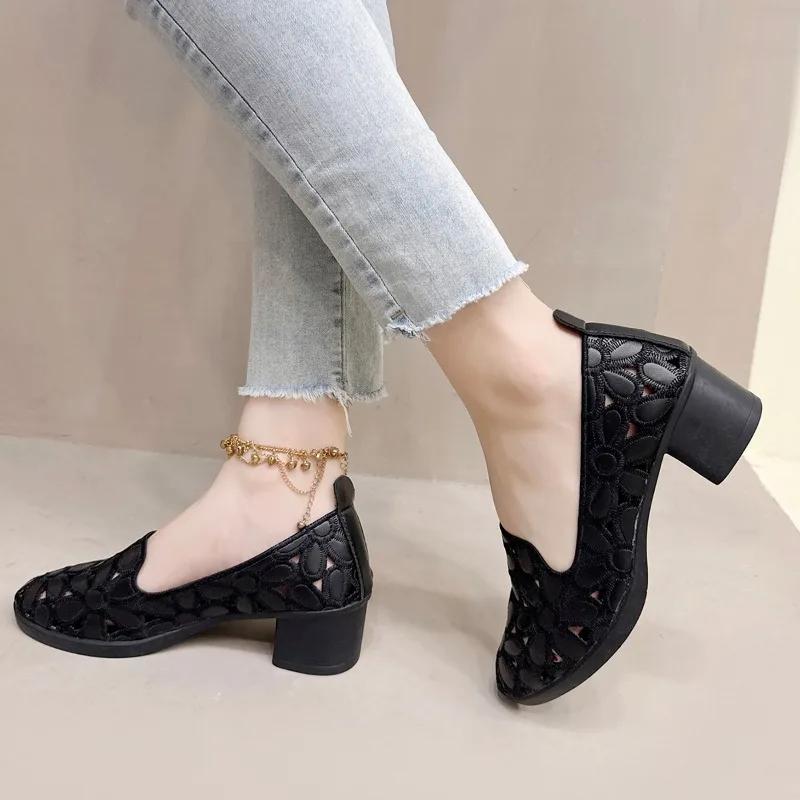 Fashion Ladies Shoes 2025 Fashion Shallow Women's High Heels New Pointed Toe Office and Career Versatile Non-Slip Best Seller High Heels