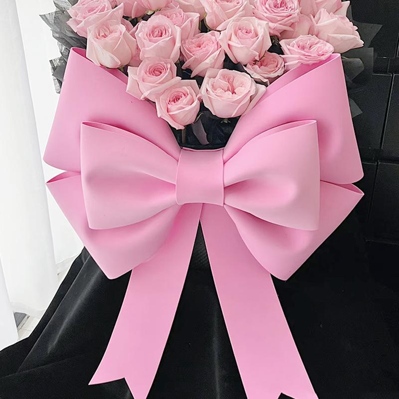 75/100CM Giant Bow EVA Big Bowknot Sponge Paper DIY Handmade Material Package for Wedding Arch Bridal Party  Christmas DecorProp