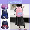 Trendy Cartoon Backpack For Kids In Grades One And Two With Comfortable Shoulder Straps And Spacious Design