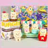 Action Bear Butter Figure Cartoon Model Toy Decoration Children Gifts Ornament