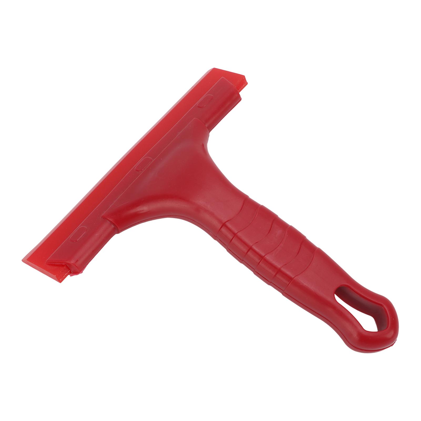 

Скребок для тонировки окон Портативный очиститель автомобильного стекла Многоцелевой скребок для лобового стекла ДушКрасный красный