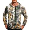 Men's Printed Loose Fit Hoodie with Pocket and Drawstring Casual Sweatshirt