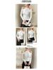 Autumn/Winter One-Shoulder Halter Slimming Long-Sleeve Women's Shirt
