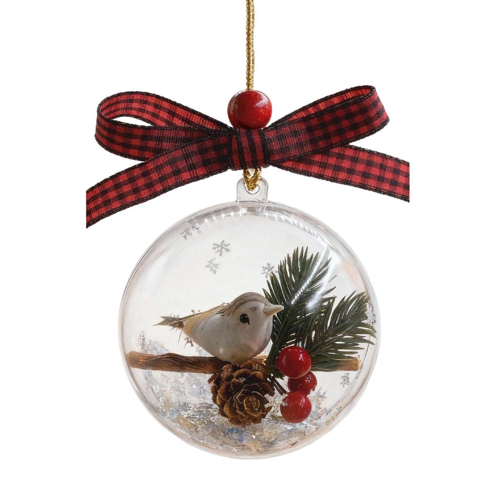 3d Red Crystal Ornament Set Ideal For Christmas Trees, Commemorative Gifts, Room Decor, And Plastic Christmas Baubles