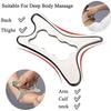 Stainless Steel Gua Sha Massage Tools Reduce Head Neck Pain Arm Massager  Body Care