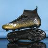 New Football Shoes Men's and Women's AG Spikes Gold Competition Student Training Shoes Artificial Turf TF Broken Nails