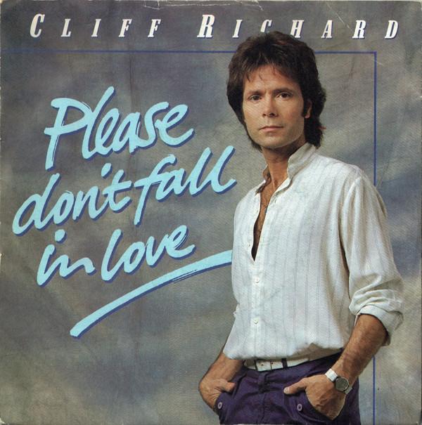 

7inch Record CLIFF RICHARD Please Dont Fall In Love EMI5437 EMI 1983 UK Pop Used