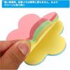 Samcos Post-it Sticky Notes Strong Adhesive Memo Paper Notebook Note 100 Sheets3 Books Pad Convenient Planner Mixed Colors Student Home Office Gift