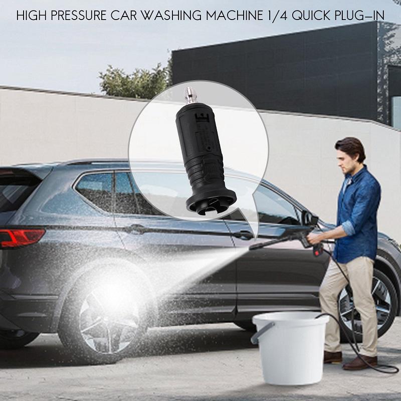 Autowascher Werkzeug Verstellbar Hochdruckreiniger Düsenspitzen Variables Sprühmuster 1/4 Zoll Schnellkupplungsstecker