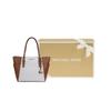Michael Kors Mk Charlotte Monogram Commuter Zipper Tote Bag Women tote Vanilla 35T0GCFT3B-VANILLA