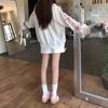 Spring New Lapel Embroidery Loose Sweet Bow Long-sleeved Sweater Jacket
