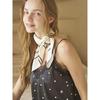 Gelato Pique Joel Robuchon Satin Line Print Scarf PWGG262350 Women's Off-White