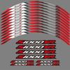 Motorcycle Wheel Sticker Waterproof Rim Strip for BMW S1000XR 2023 S 1000 XR S1000 XR 2015-2024 Accessories 17 Inch Wheel Decals
