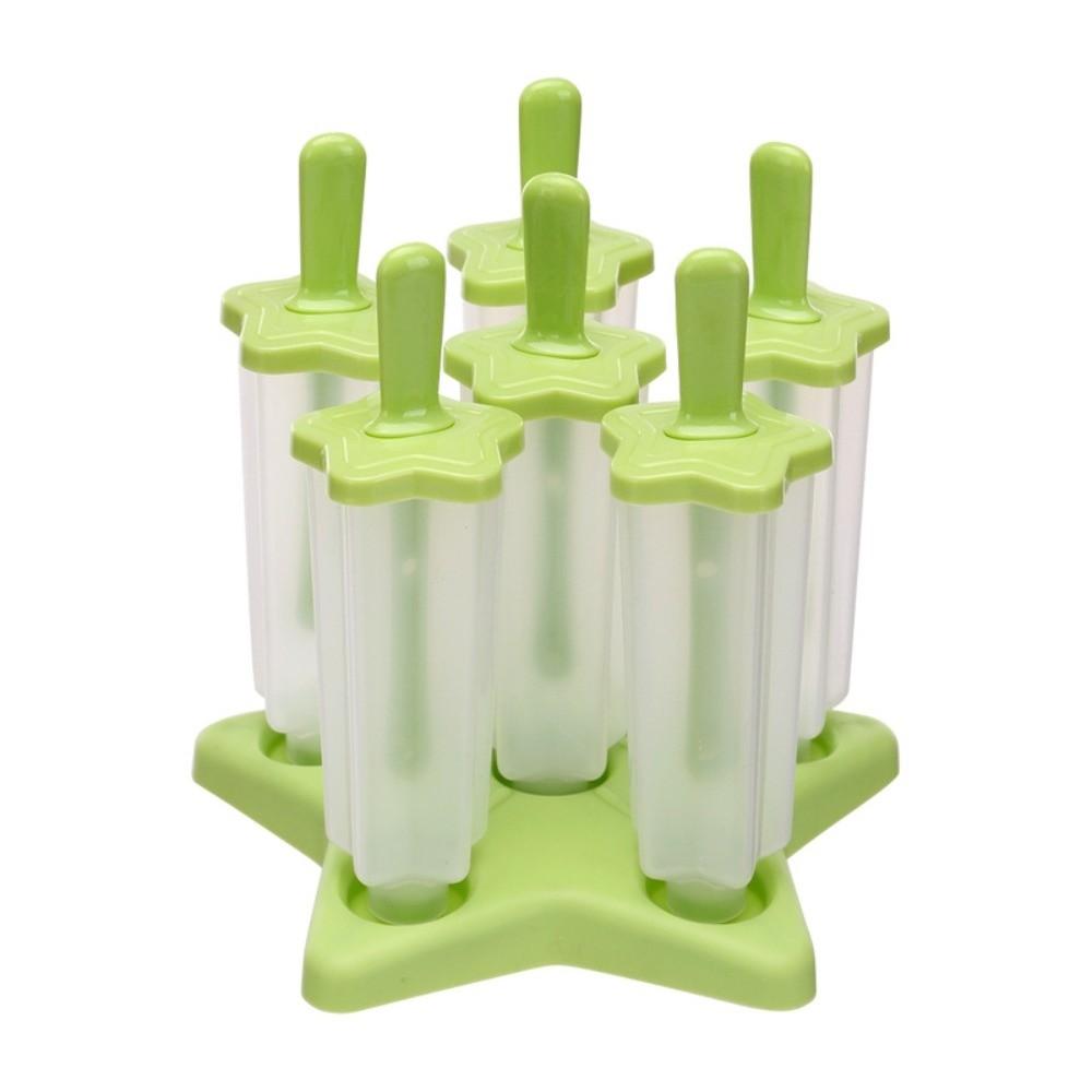 Reusable Ice Cream Molds Food Grade Plastic Homemade DIY Ice Cream Tools Easy To Fall Off Popsicle Mould Home Kitchen