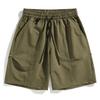 Men's Cargo Shorts Loose Straight Casual Sports Ice Silk Shorts